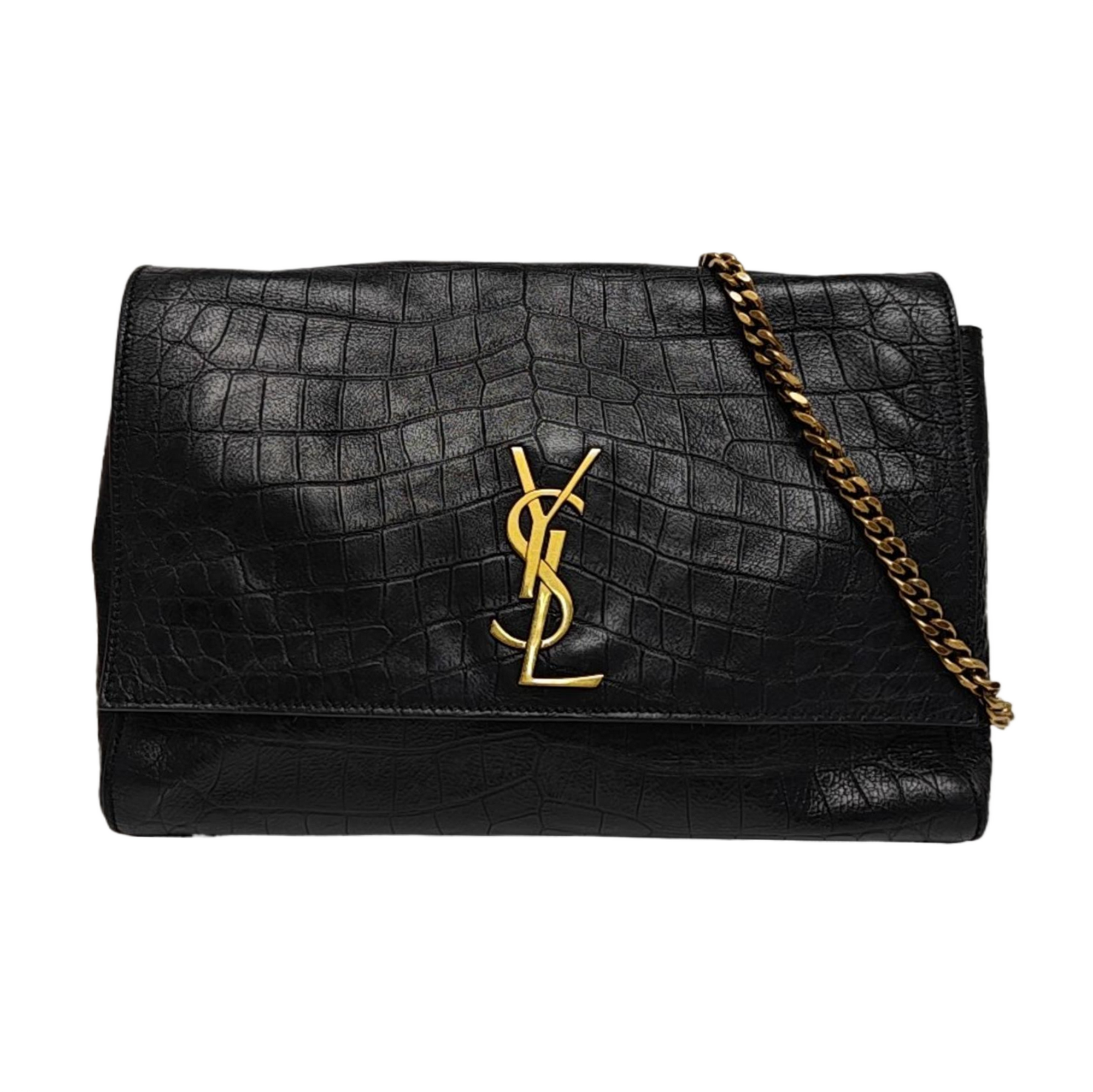KATE Large Calfskin Black