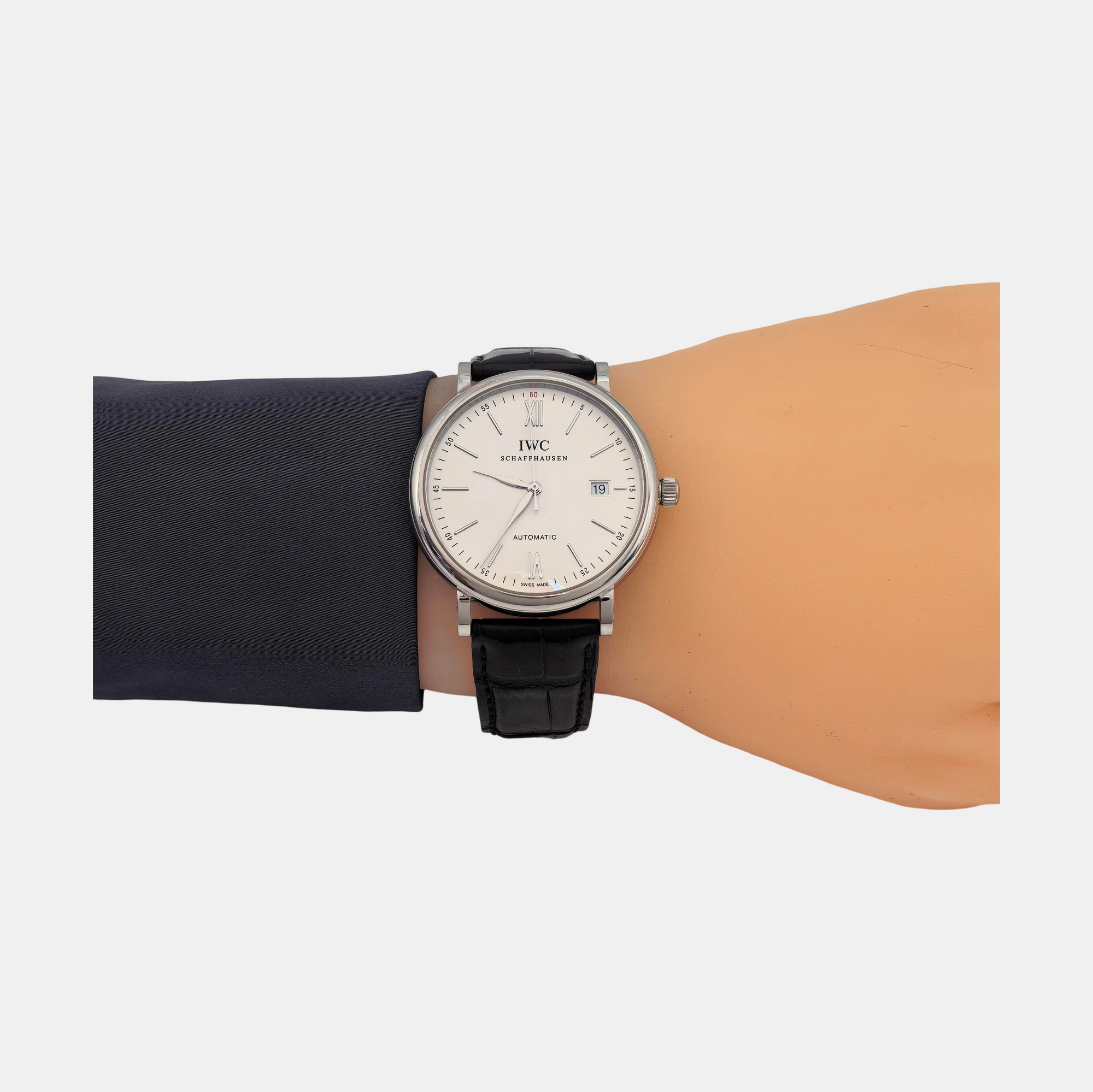 Portofino 40mm Opaline White Automatic Watch