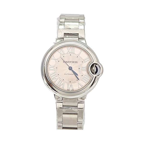 Ballon Bleu de Cartier 33mm Pink Automatic Watch