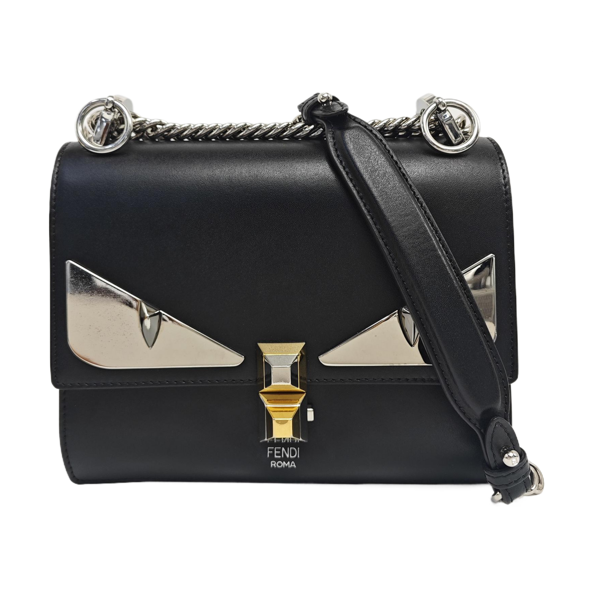 Kan I Mini Calfskin Black