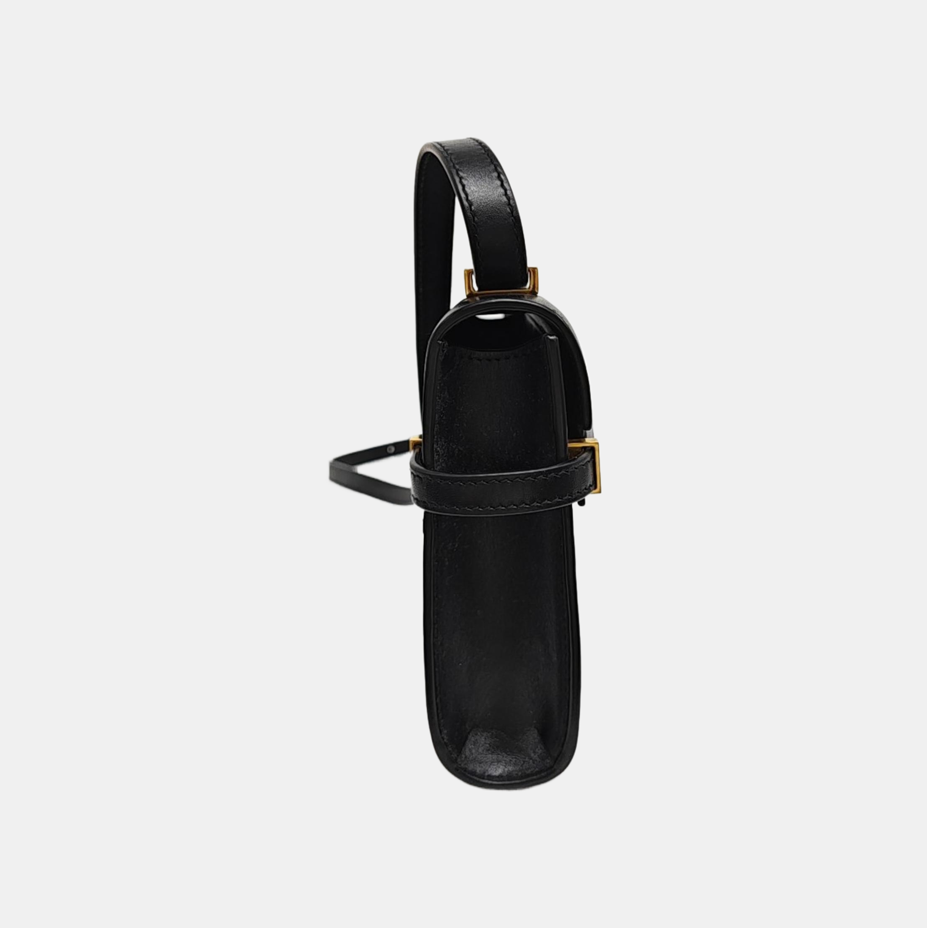 MANHATTAN Mini Calfskin Black