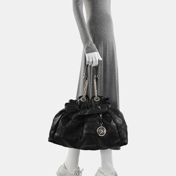 Le Trente Cannage Lambskin Black