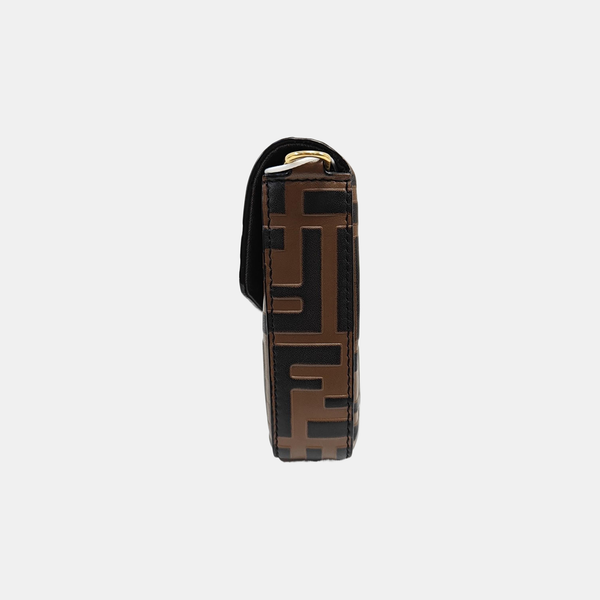 Calfskin Shoulder Bag Brown