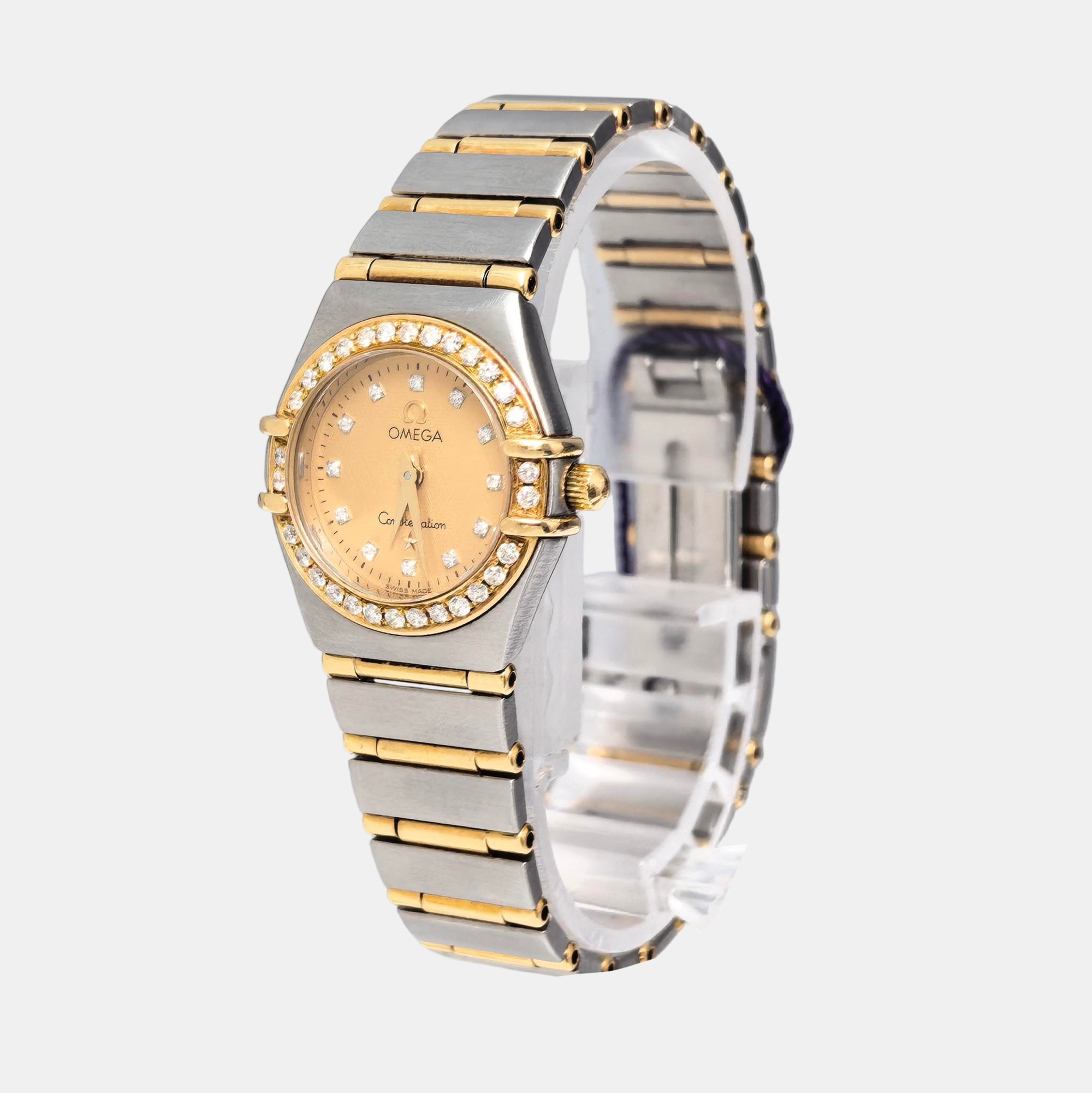 22.5mm Gold Quartz Watch