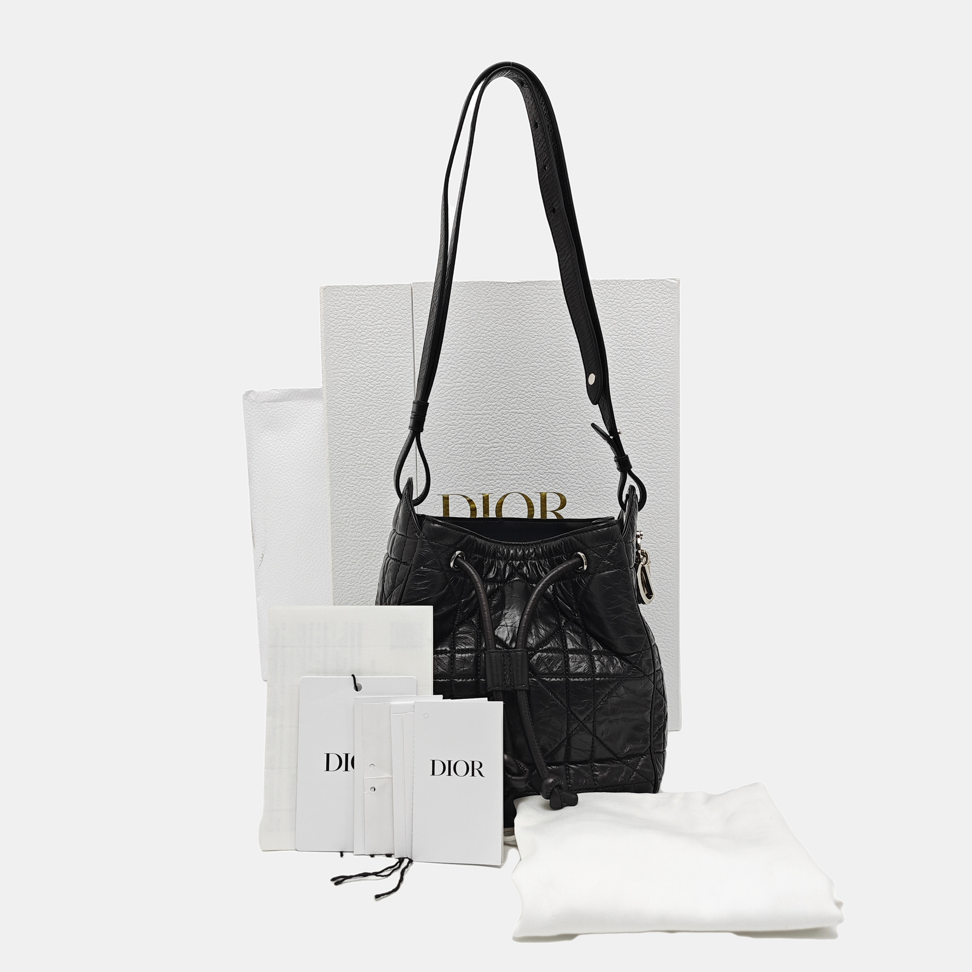 Motion Small Cannage Lambskin Black