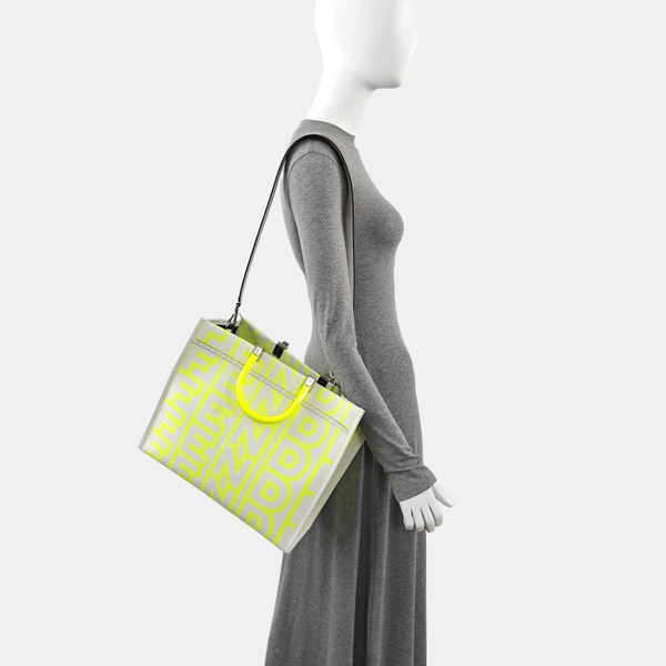 Calfskin Top Handle Bag White