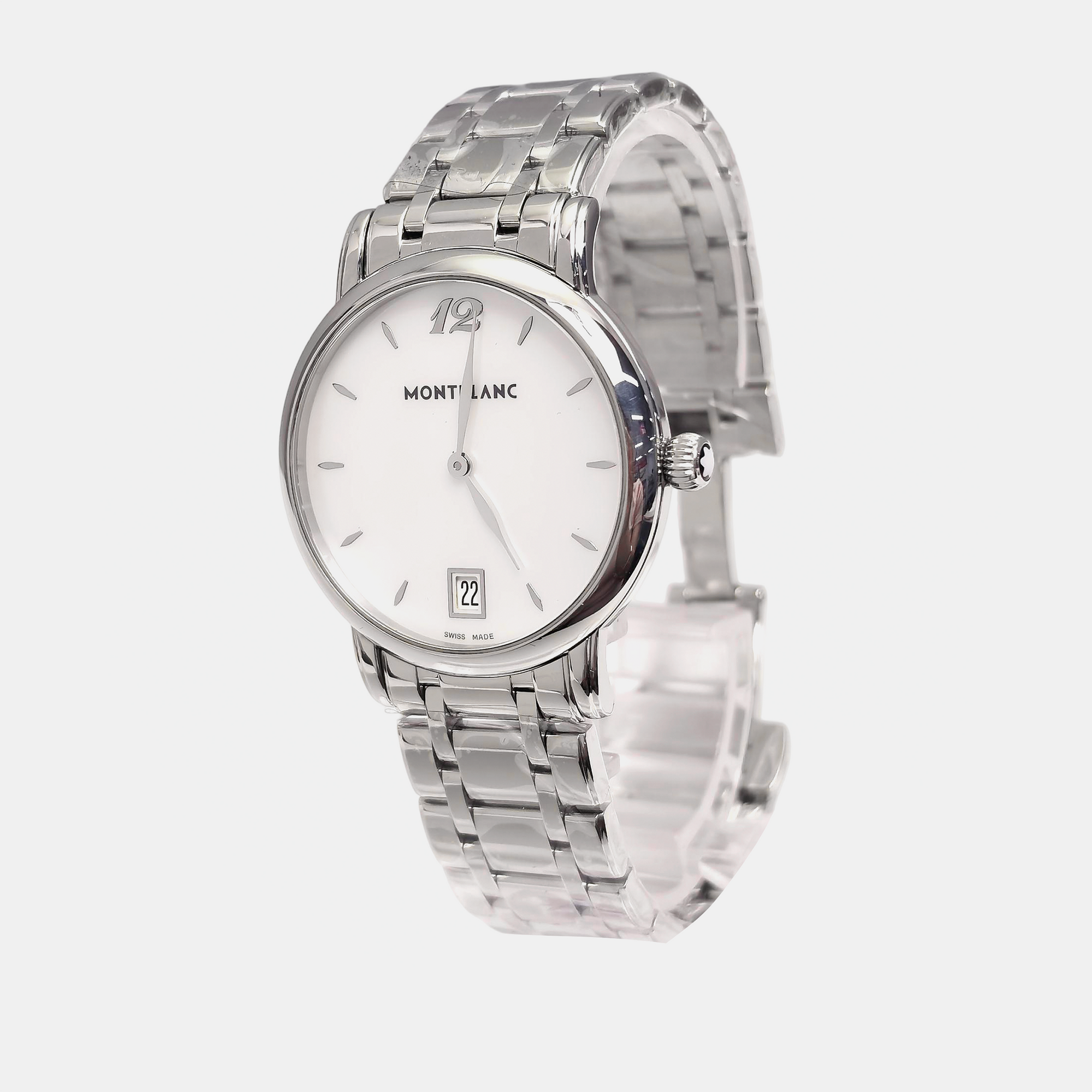 Star Legacy 34mm Opaline White Quartz Watch