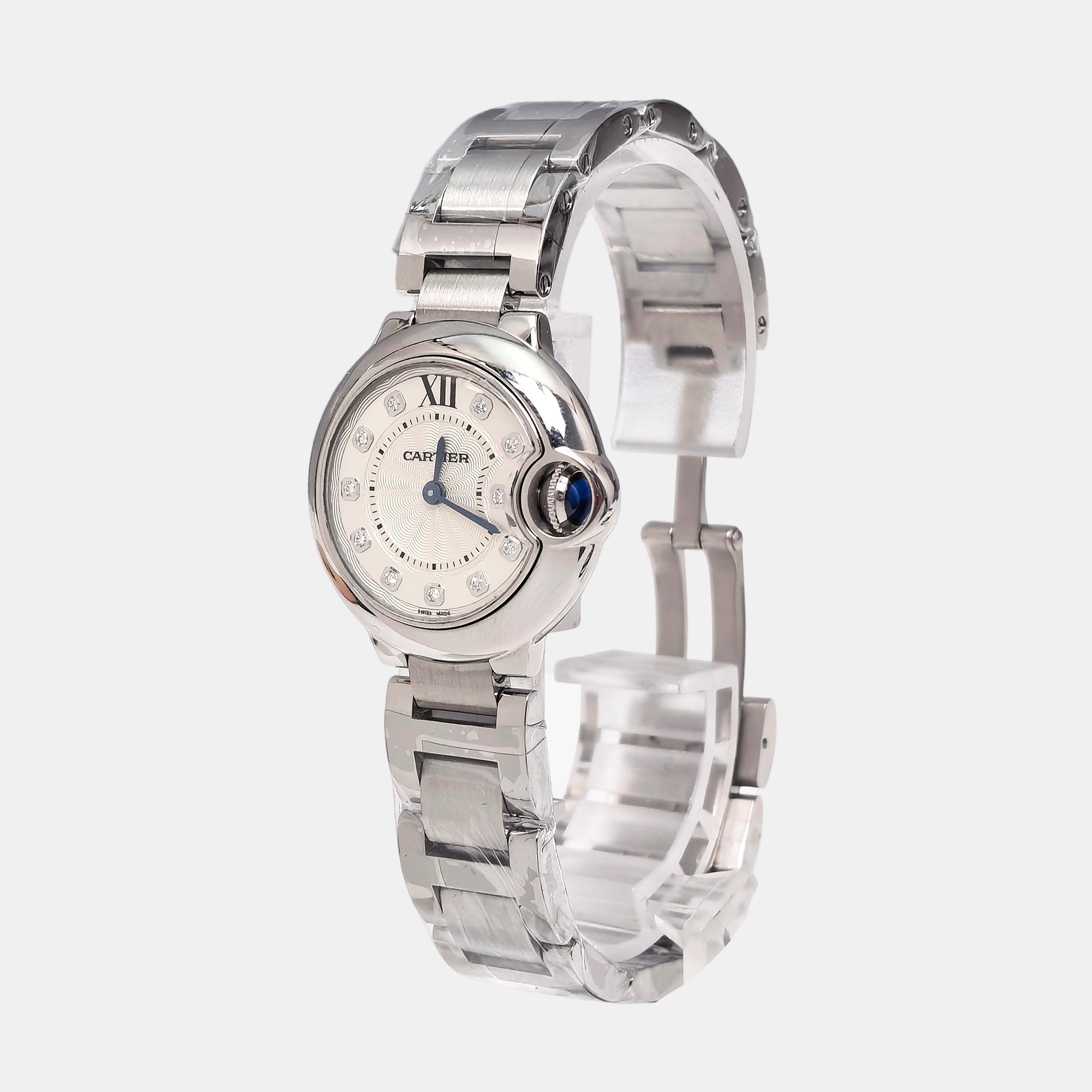 Ballon Bleu de Cartier 28mm White Quartz Watch