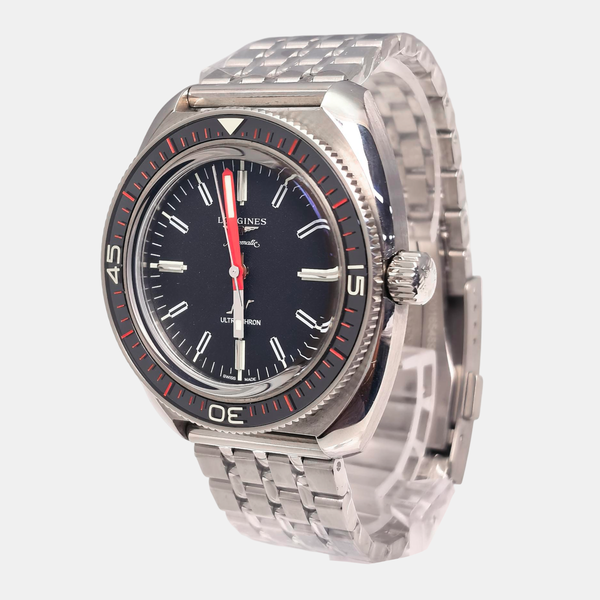 43mm Black Automatic Watch