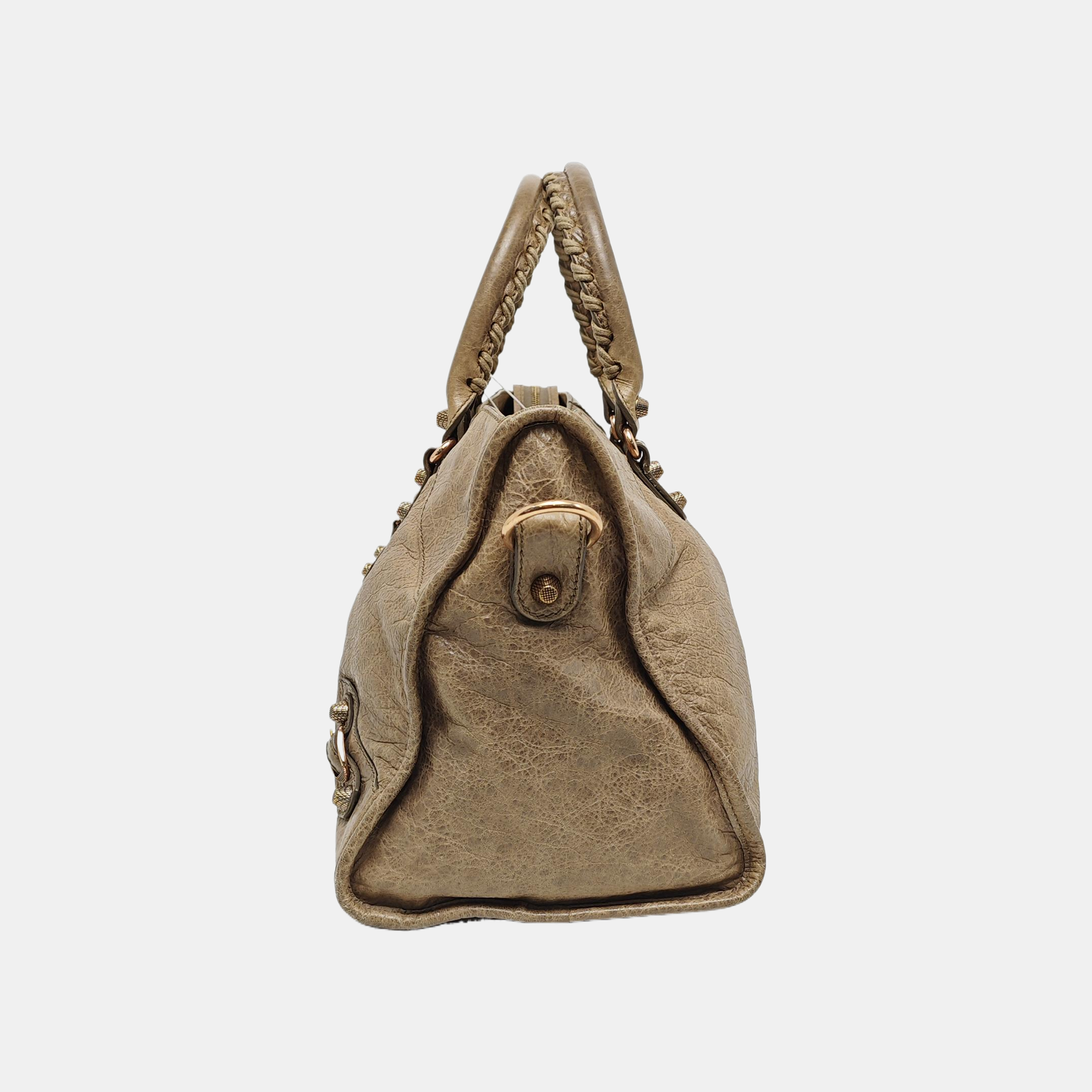 Classic City Medium Lambskin Brown