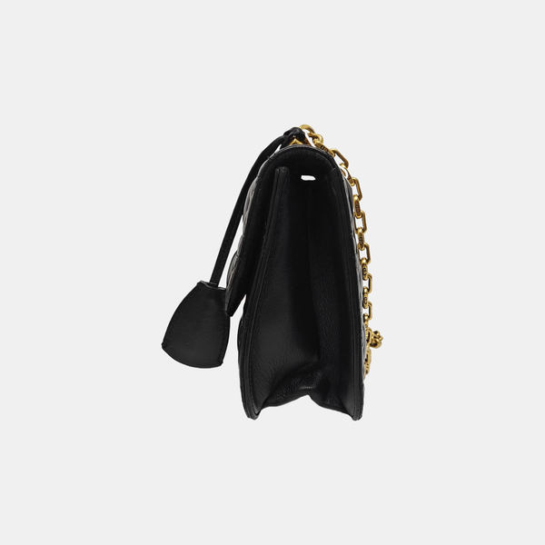 Dioraddict Cannage Calfskin Black
