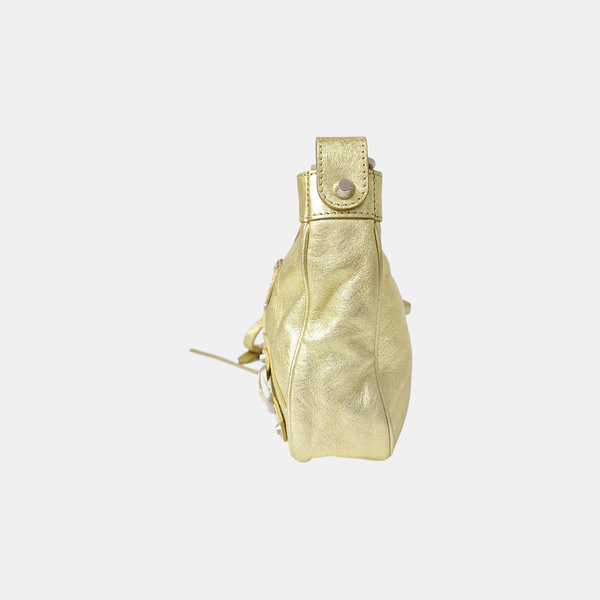 Classic City Mini Lambskin Gold