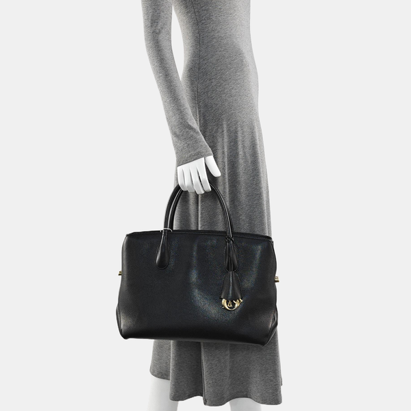 Bar Calfskin Black