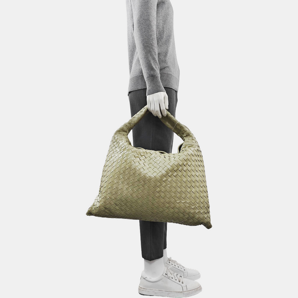 Hop Large Calfskin Green