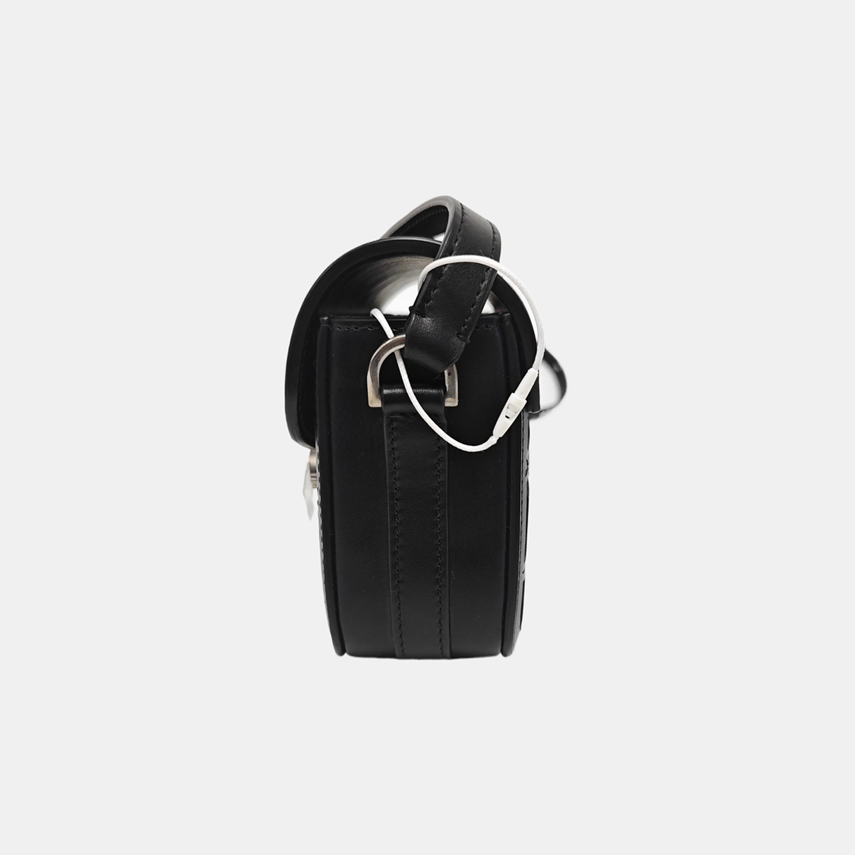 Charm Mini Cannage Calfskin Black