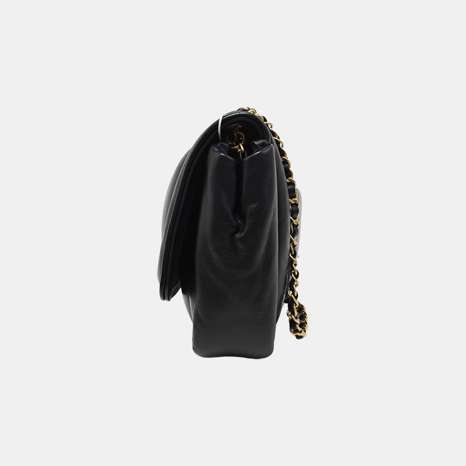 Vintage Puffy Lambskin Black