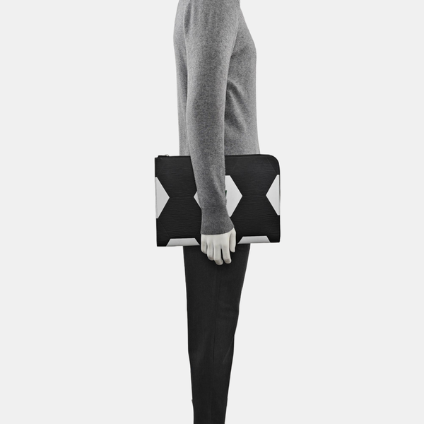 Calfskin Clutch Black