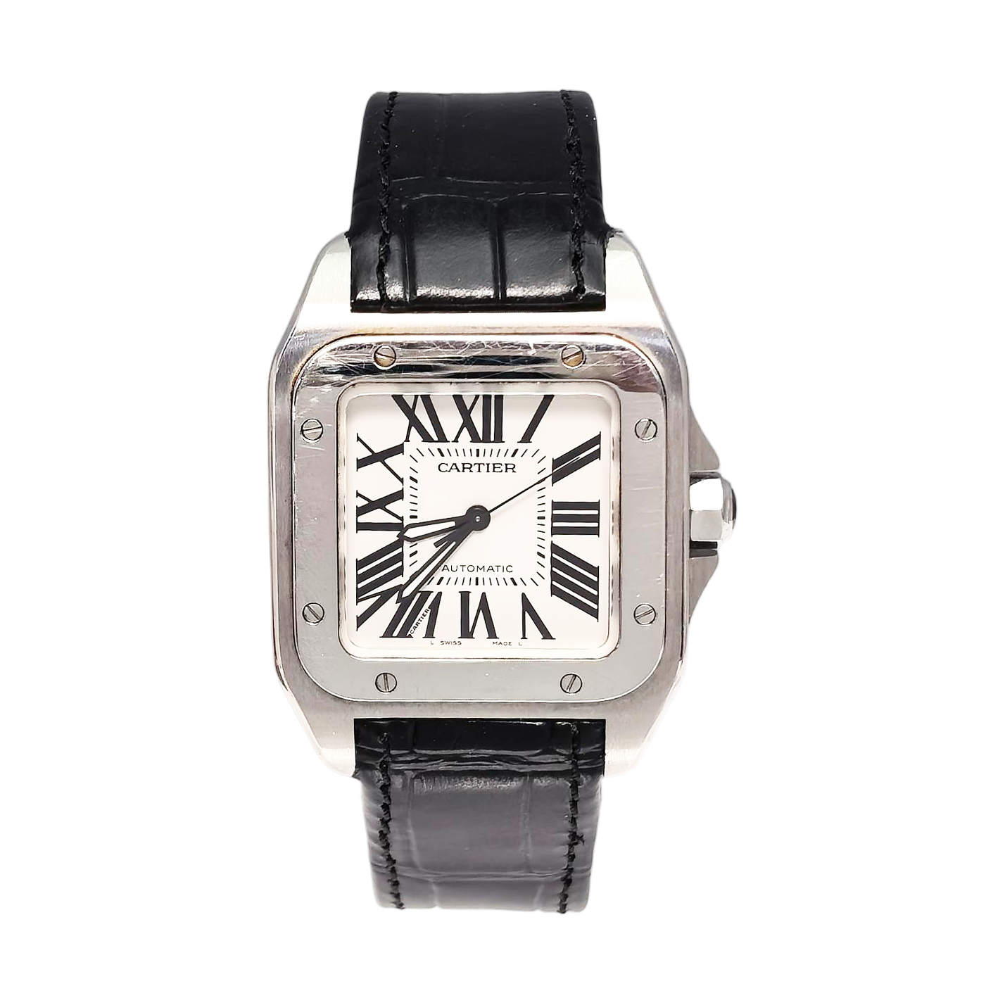 32.7mm White Automatic Watch