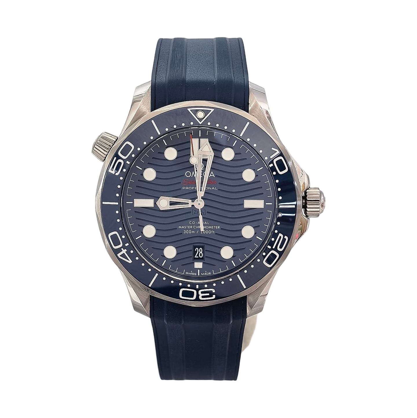 Seamaster 42mm Navy Blue Automatic Watch