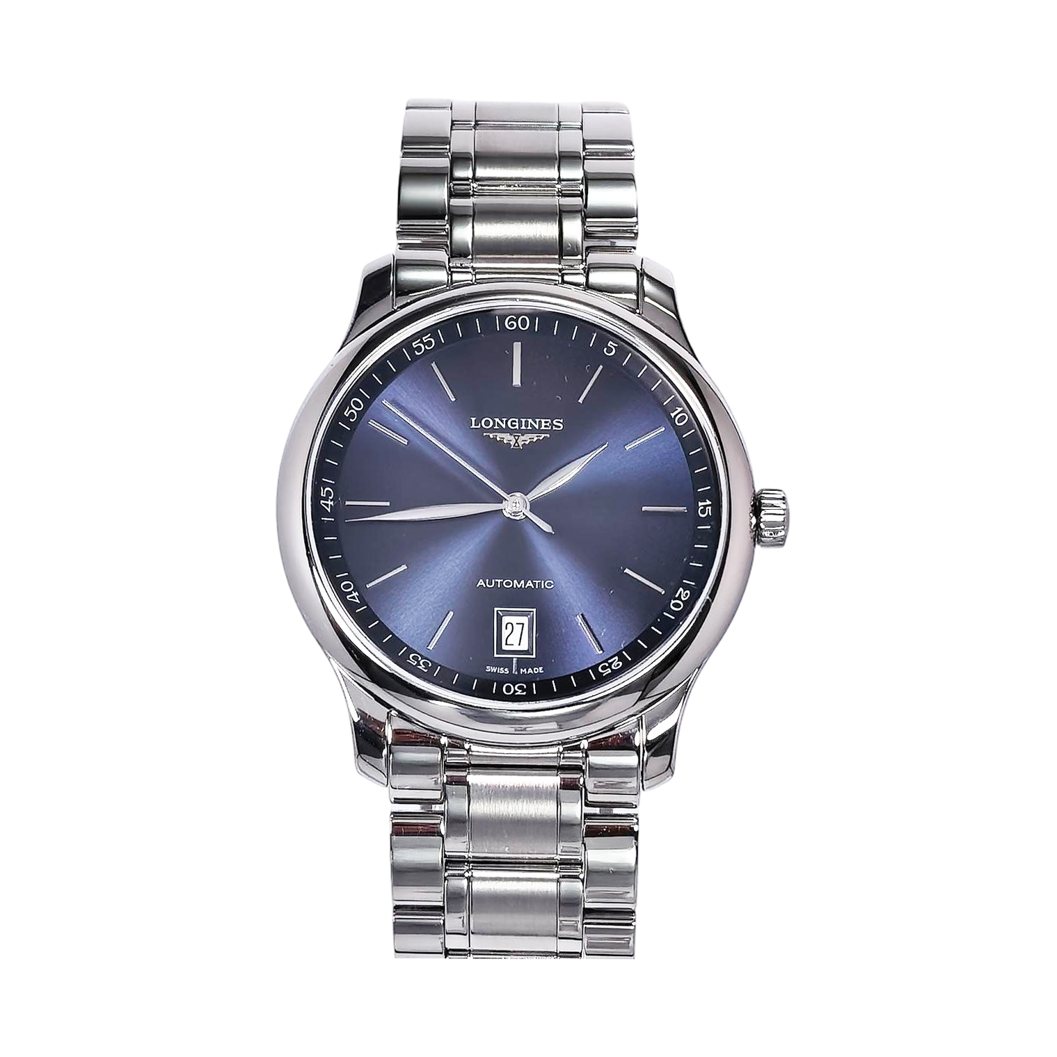 Master Control 38.5mm Blue Automatic Watch