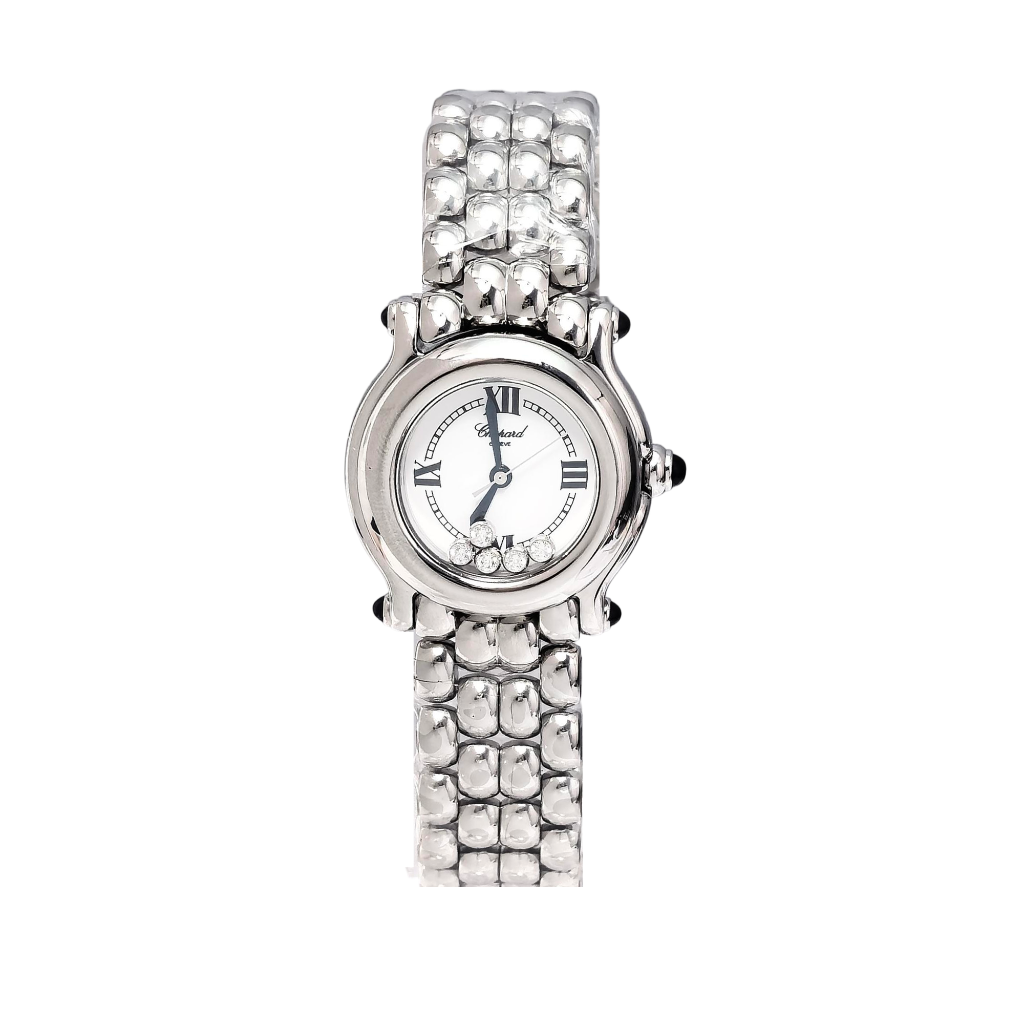 Happy Diamonds 26mm Silver Quartz Watch