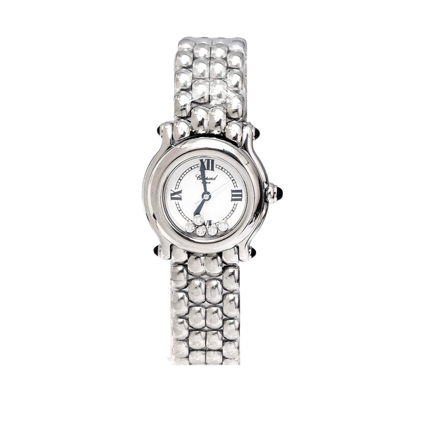 Happy Diamonds 26mm Silver Quartz Watch