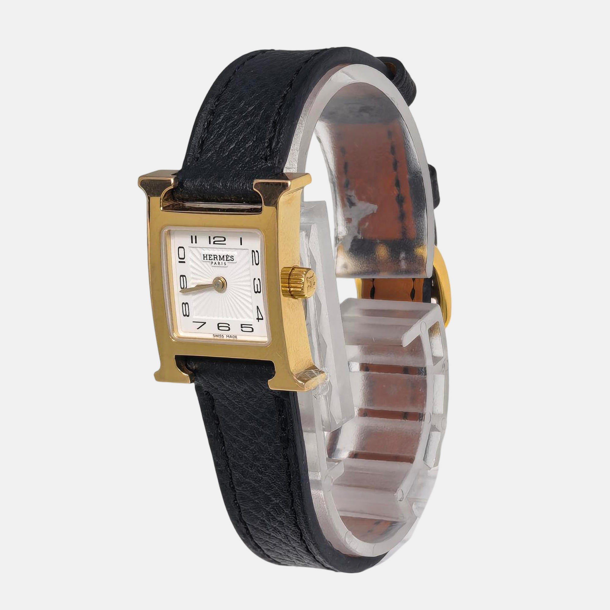 Heure H 17.2mm White Quartz Watch