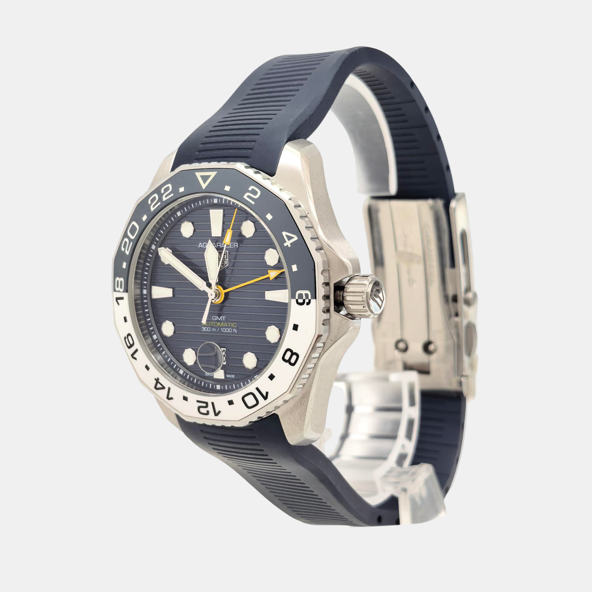 Aquaracer 43mm Navy Blue Automatic Watch
