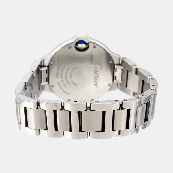 Ballon Bleu de Cartier 33mm Silver Automatic Watch
