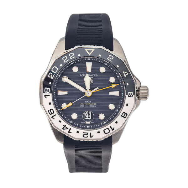 Aquaracer 43mm Navy Blue Automatic Watch