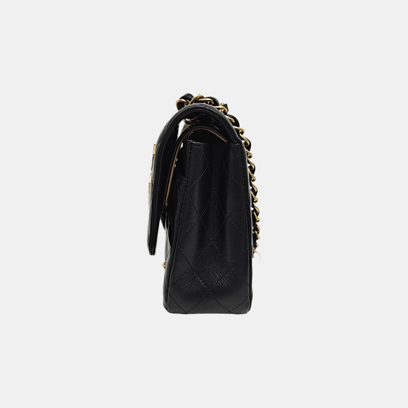 CLASSIC FLAP Small Quilted Lambskin Black