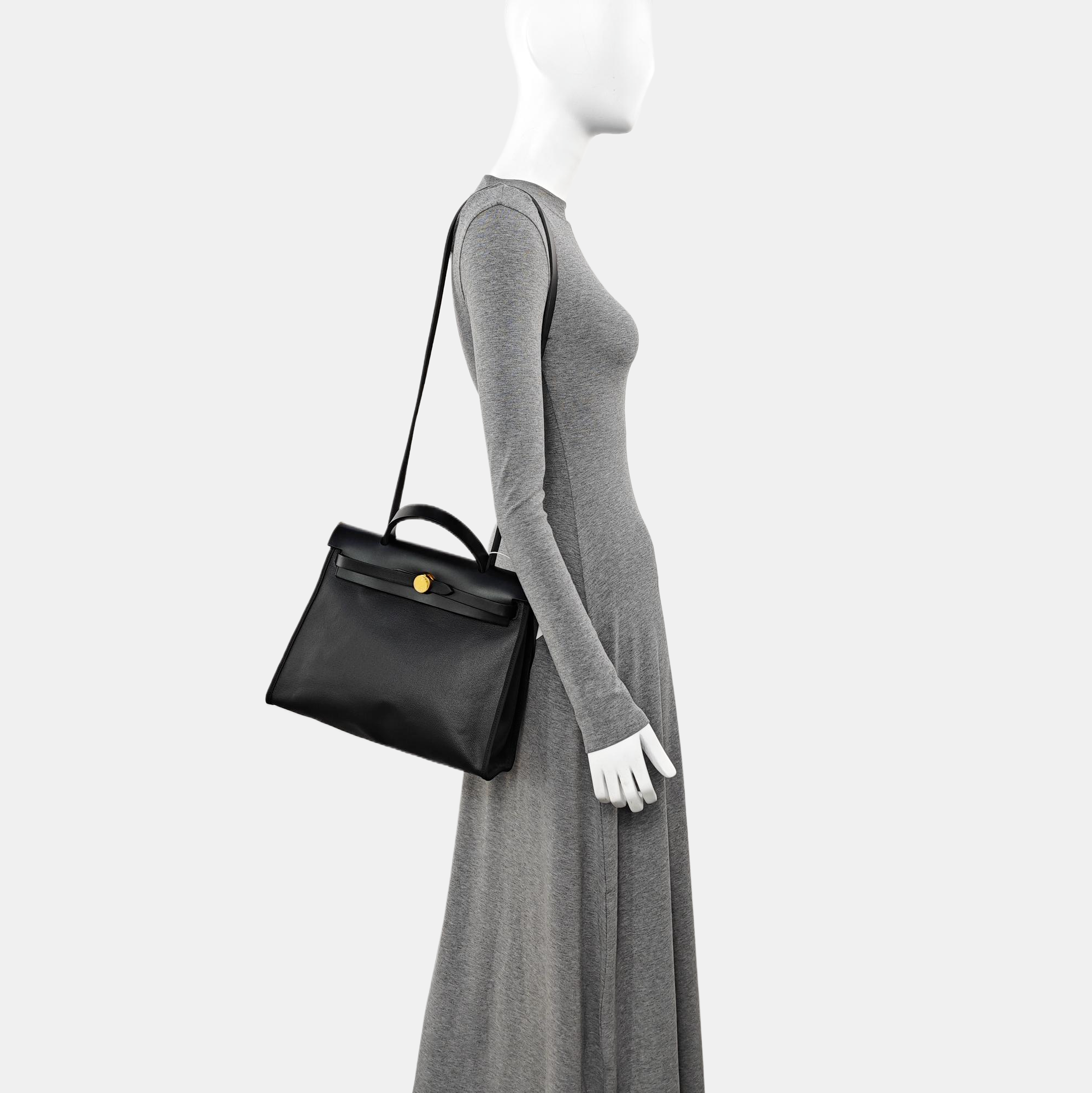 Herbag 31 Coated Canvas Black