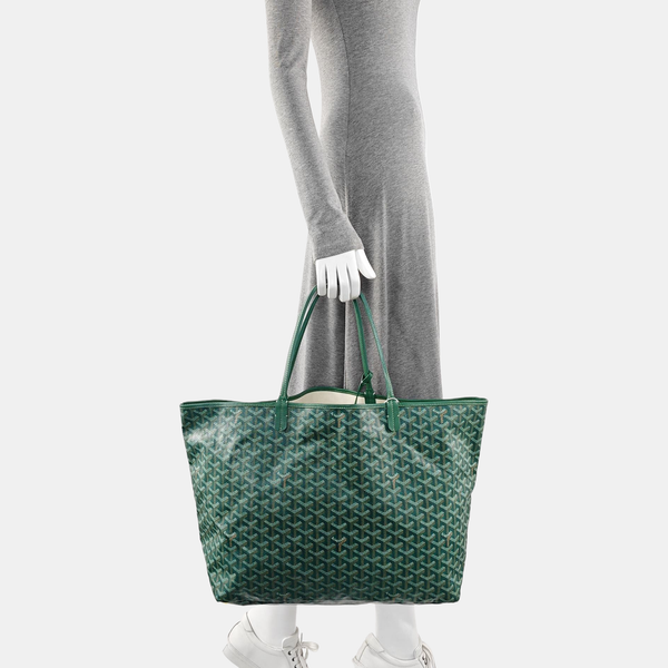 Saint Louis GM Coated Canvas Green