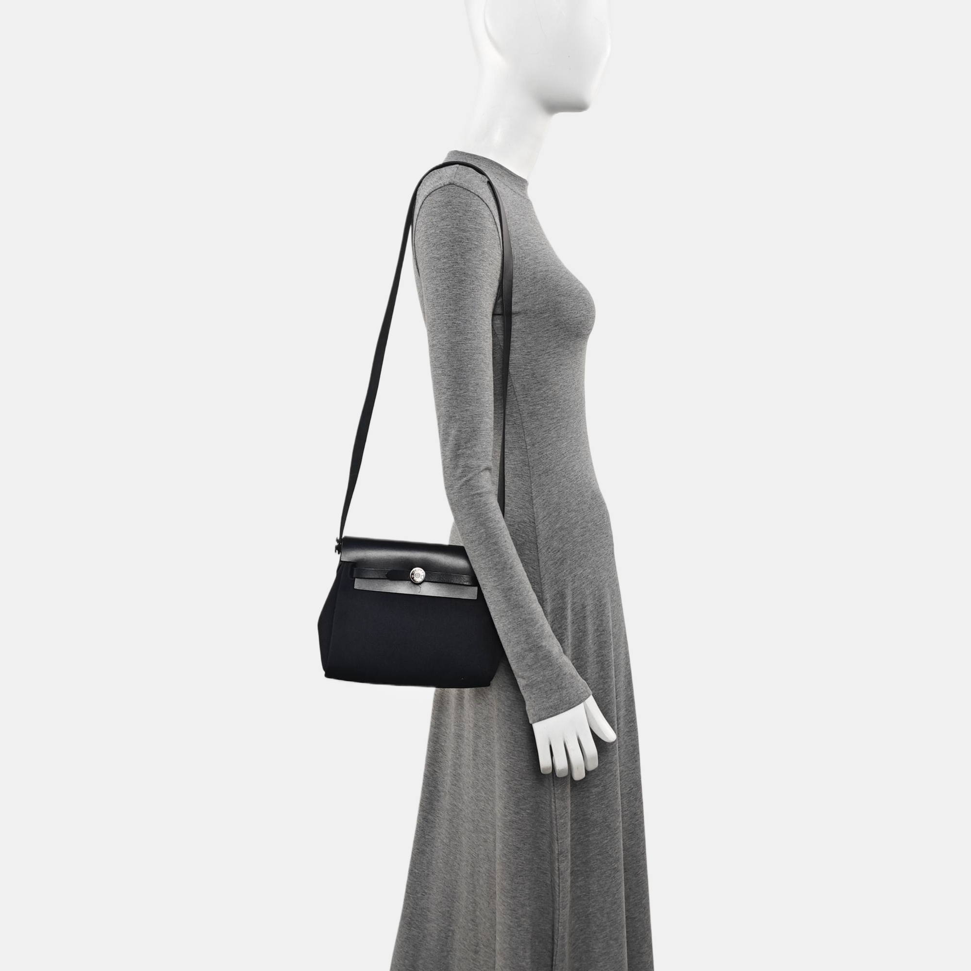Herbag Zip Mini Canvas Black