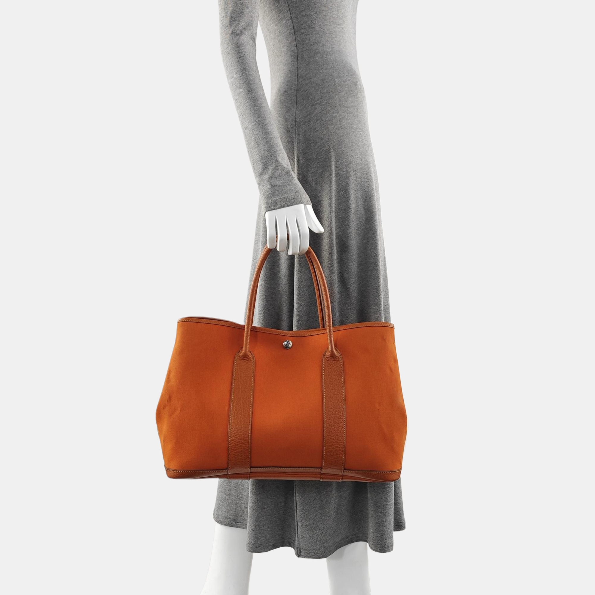 Garden Party 36 Canvas Orange