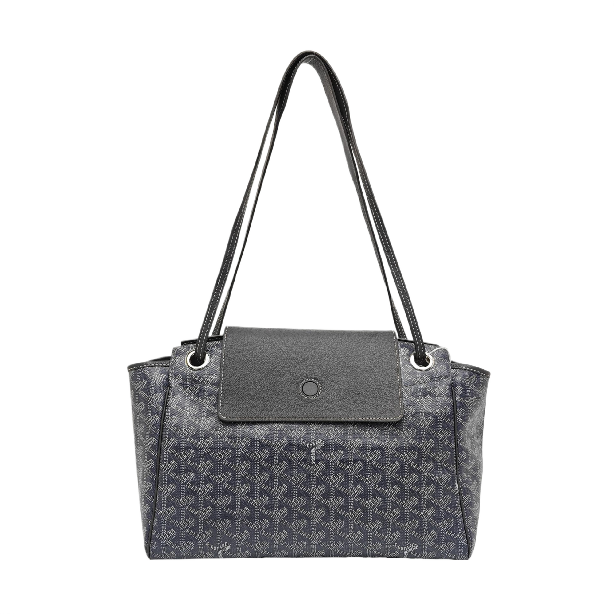 Rouette PM Coated Canvas Gray