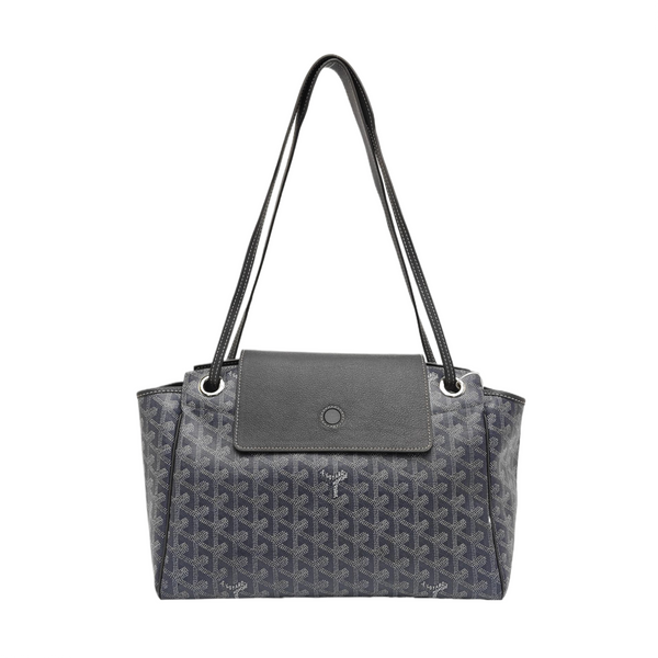 Rouette PM Coated Canvas Gray