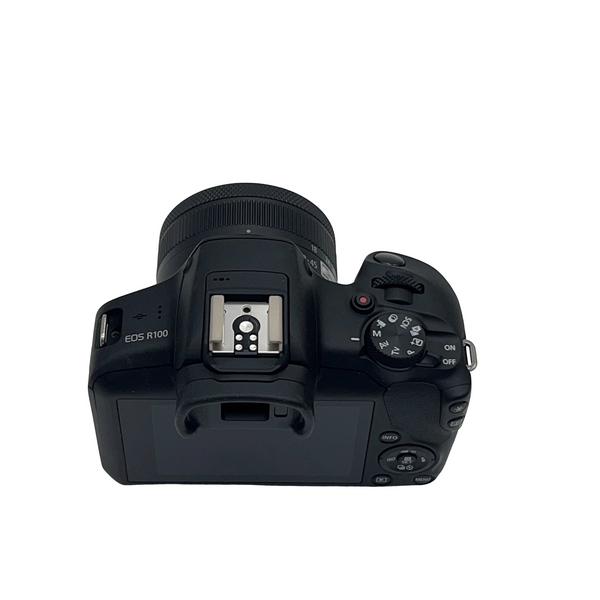 Authenticated pre-owned  R100 + RF-S 18-45mm F4.5-6.3 IS STM -  at Looply